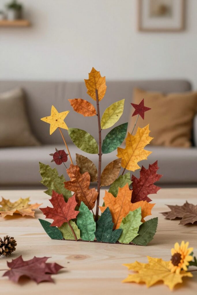 AI hero concept for Fall Leaf, Star, and Flower Craft Ideas to Choose From