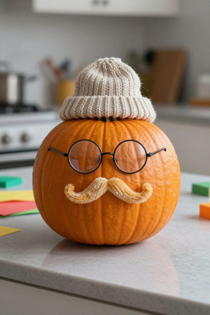 AI hero concept for How to Disguise a Pumpkin: No-Carve Character Ideas for Kids